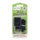 Мережевий зарядний пристрій Hoco C72Q 1USB/18W/QC 3.0 + MicroUSB Black, Чорний