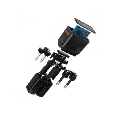 Сетевое зарядное устройство Baseus Universal Conversion PPS QC3.0 + PD3.0 18W USB + Type-C 3A Универсальное Black, Чёрный