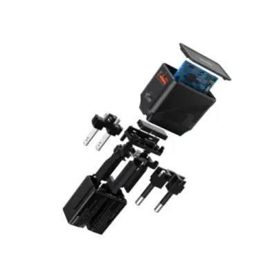 Мережевий зарядний пристрій Baseus Universal Conversion PPS QC3.0 + PD3.0 18W USB + Type-C 3A Універсальне Black, Чорний