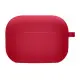 Чохол для навушників AirPods Pro Microfiber Червоний (Rose Red)
