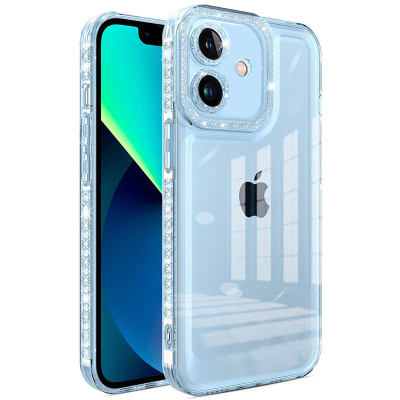 Чехол накладка Starfall iPhone 11 Голубая