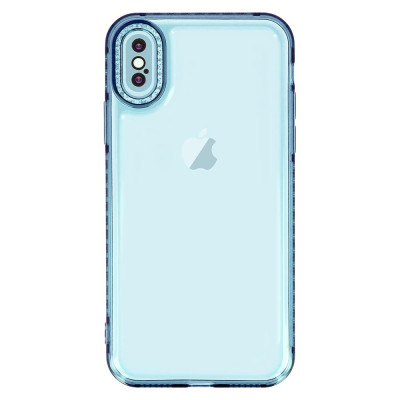 Чехол накладка Starfall iPhone XS Max Голубая
