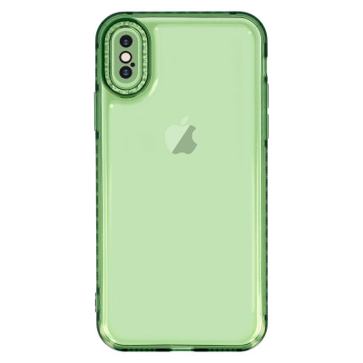 Чехол накладка Starfall iPhone XS Max Зеленая