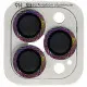 Захисне скло на камеру Metal Shine iPhone 14 Pro/14 Pro Max Бузкове (Rainbow)