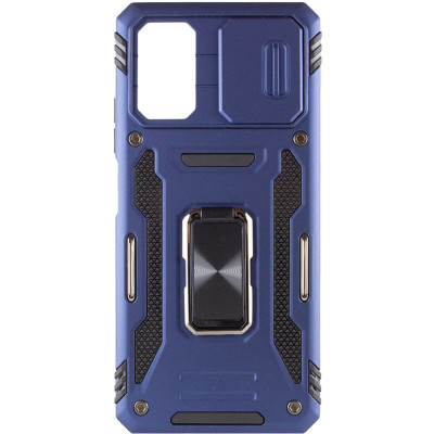 Чехол накладка Camshield Army Ring Xiaomi Poco X5 Синяя /Navy
