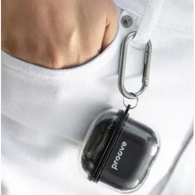 Чохол для навушників AirPods 4 Proove Air Bump Чорний Чохол для навушників AirPods 4 Proove Air Bump Чорний