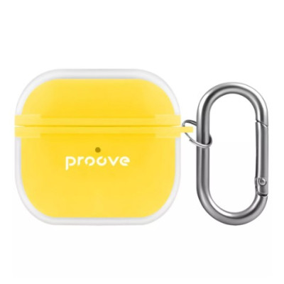 Чехол для наушников AirPods 4 Proove Air Bump Желтый