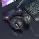 Накладні ігрові навушники-гарнітура з мікрофоном PC Hoco W107 Cute Cat Рожеві