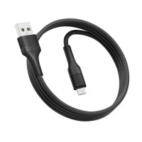 Кабель Ridea RC-ST74 MicroUSB 3A Чёрный Кабель Ridea RC-ST74 MicroUSB 3A Чёрный