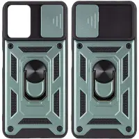 Чохол накладка Serge Ring Camshield Samsung A037 (A03s) Зелена (M)