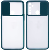 Чохол накладка Gelius Slide Camera Xiaomi Poco X3 Зелена (M) Чохол накладка Gelius Slide Camera Xiaomi Poco X3 Зелена (M)