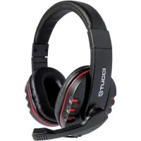 Накладные игровые наушники-гарнитура с микрофоном PC TUCCI TC-X6 Black