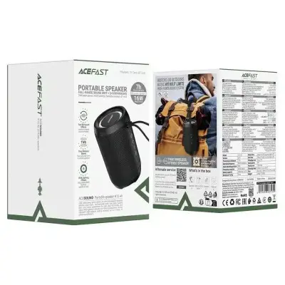 Колонка Bluetooth Acefast K12 Air Чорна