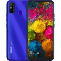 Смартфон Tecno Spark 6 Go (KE5j) 3/64GB Aqua Blue, голубой