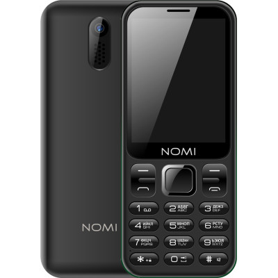 Мобільний телефон Nomi i284 Black, чорний