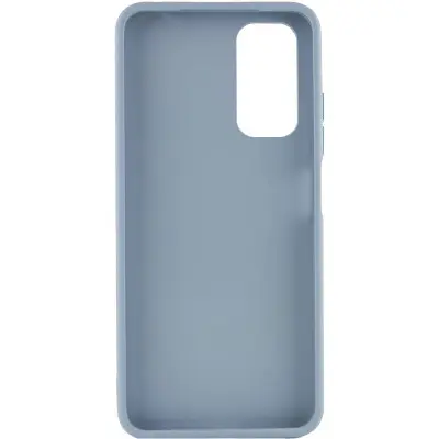 Чехол накладка Bonbon Metal Xiaomi Redmi Note 11 Pro Голубая/ Mist Blue