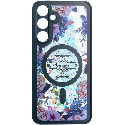 Чехол накладка Secret Flower Xiaomi Redmi 13 Чёрная