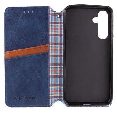 Чехол-книжка Getman Cubic Samsung A366 (A36 5G)/ A566 (A56 5G) Синяя