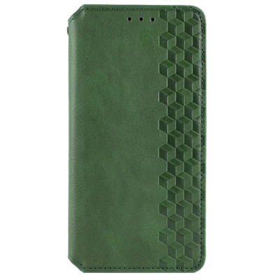 Чехол-книжка Getman Cubic Samsung A366 (A36 5G)/ A566 (A56 5G) Зеленая