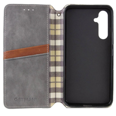 Чехол-книжка Getman Cubic Samsung A366 (A36 5G)/ A566 (A56 5G) Серая