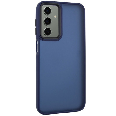 Чехол накладка Lyon Frosted Samsung A057 (A05s) Темно-синяя