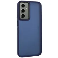 Чехол Накладка Lyon Frosted Samsung A366 (A36 5G)/ A566 (A56 5G) Темно-синяя