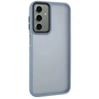Чехол Накладка Lyon Frosted Samsung A366 (A36 5G)/ A566 (A56 5G) Голубая (Sierra Blue)