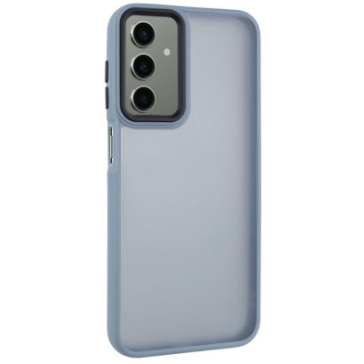 Чехол Накладка Lyon Frosted Samsung A366 (A36 5G)/ A566 (A56 5G) Голубая (Sierra Blue)