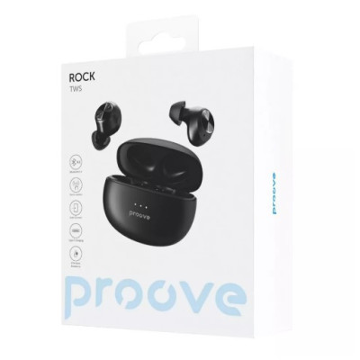 Беспроводные наушники Proove Rock Black, Чёрный