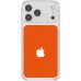 Чохол накладка Clear MagSafe (AAA) iPhone 17 Pro Помаранчева