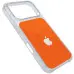 Чохол накладка Clear MagSafe (AAA) iPhone 17 Pro Помаранчева