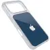 Чохол Накладка Clear MagSafe (AAA) iPhone 17 Pro Max Синя