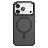 Чехол Накладка Rock Guard MagSafe iPhone 17 Черная (Metal Lens Frame)