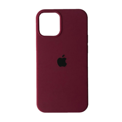 Чехол накладка HC iPhone 12/12 Pro Марсала (52)