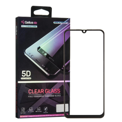 Захисне скло Gelius Pro 5D Samsung A30s/M30s/M21/M31 Чорне