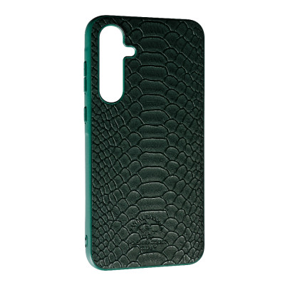 Чехол накладка Santa Barbara Snake Samsung A356 (A35 5G) Зеленая