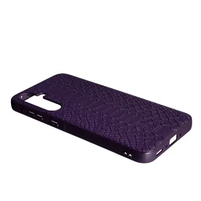 Чехол накладка Santa Barbara Snake Samsung A556 (A55 5G) Фиолетовая