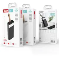 Универсальная мобильная батарея Повербанк XO PR129 PD+QC 3.0 20000mAh Белый