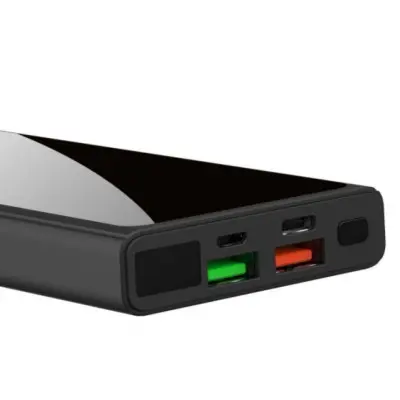 Универсальная мобильная батарея Повербанк XO PR141 10000mAh Чёрный Универсальная мобильная батарея Повербанк XO PR141 10000mAh Чёрный