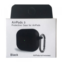 Чехол для наушников AirPods 3 New Черный