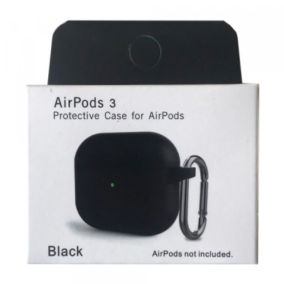 Чохол для навушників AirPods 3 New Чорний