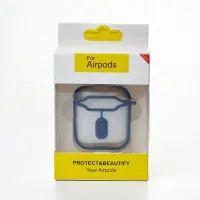 Чехол для наушников AirPods 1/2 Citrus Темно-синий