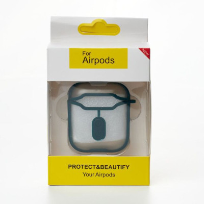 Чехол для наушников AirPods 1/2 Citrus Темно-зеленый
