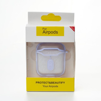 Чохол для навушників AirPods 1/2 Citrus Бузковий