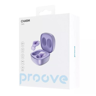 Безпровідні навушники Proove Charm Purple, Фіолетові