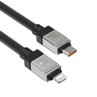 Кабель дата Baseus CoolPlay Type-C to Lightning 1м 20W Черный Кабель дата Baseus CoolPlay Type-C to Lightning 1м 20W Черный
