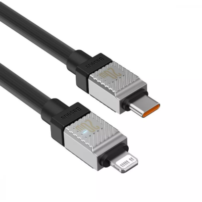 Кабель дата Baseus CoolPlay Type-C to Lightning 1м 20W Черный