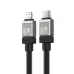 Кабель дата Baseus CoolPlay Type-C to Lightning 1м 20W Чорний