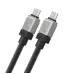 Кабель дата Baseus CoolPlay Type-C to Type-C 100W 1м Черный