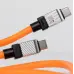 Кабель дата Baseus CoolPlay Type-C to Type-C 100W 1м Оранжевый